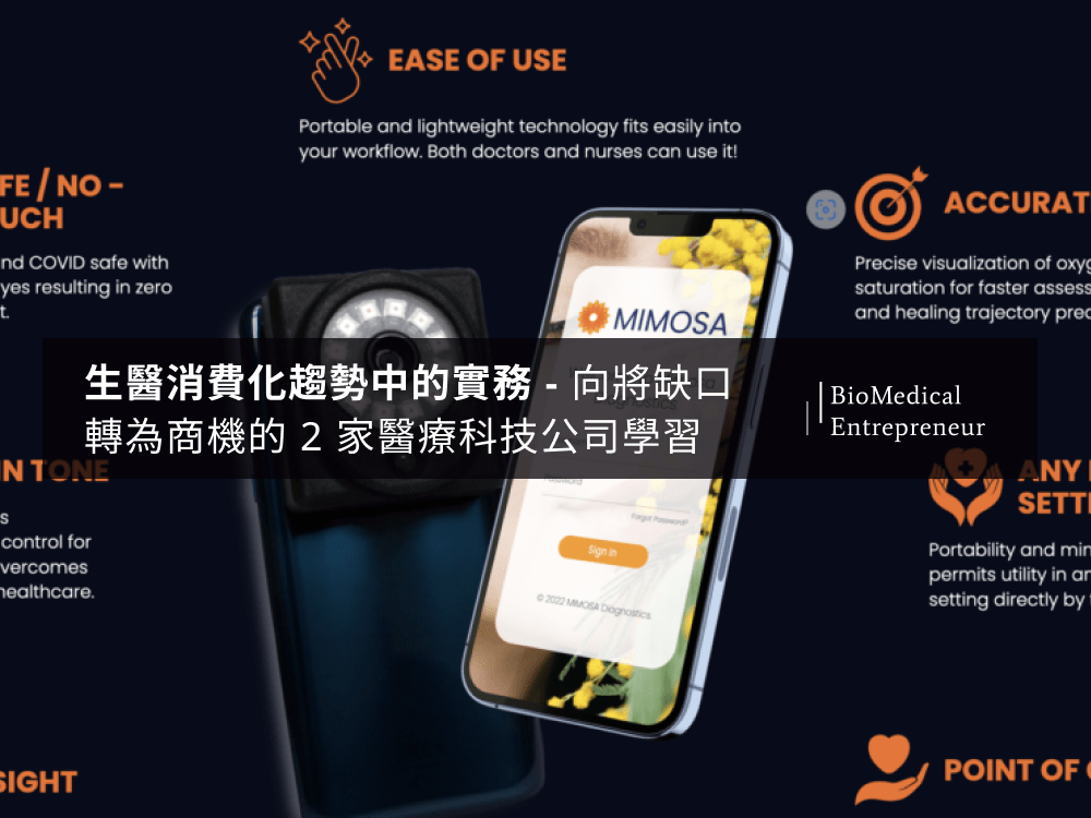 生醫消費化趨勢中的實務 - 向將缺口轉為商機的 2 家醫療科技公司學習 6 生醫消費化趨勢中的實務 – 向將缺口轉為商機的 2 家醫療科技公司學習